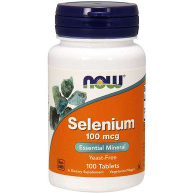 NOW Selenium 100mcg 100t