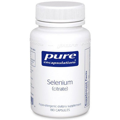 Pure Encapsulations Selenium (citrate) 200mcg 180c