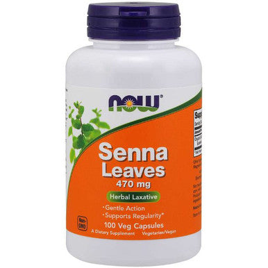 NOW Senna Leaves 100vc