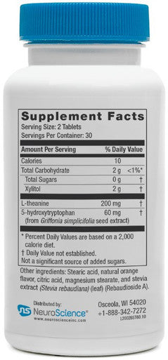 NeuroScience SeroTrex Orange 60 Chew Tab