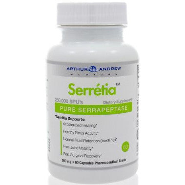 Arthur Andrew Medical Serretia 60 caps