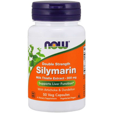 NOW Silymarin Milk Thistle Double Strength 300mg 50vc