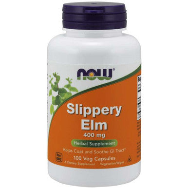 NOW Slippery Elm 400mg 100vc