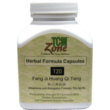TCM Stephania And Astragalus Formula - T20C Fang Ji Huang Qi Tang 100vc