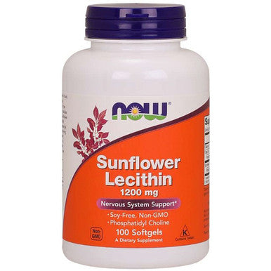 NOW Sunflower Lecithin 1200mg 100sg