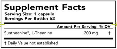 U.S. Enzymes SunTheanine 62 vegetable capsules