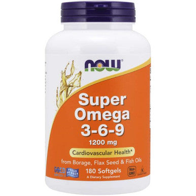 NOW Super Omega 3-6-9 1200mg 180sg