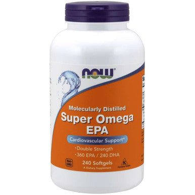 NOW Super Omega EPA Molecularly Distilled 240sg