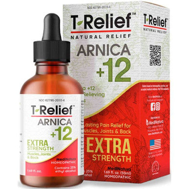 MediNatura T-Relief Pain Drops (Extra Strength) 1.69 fl.oz (50ml)