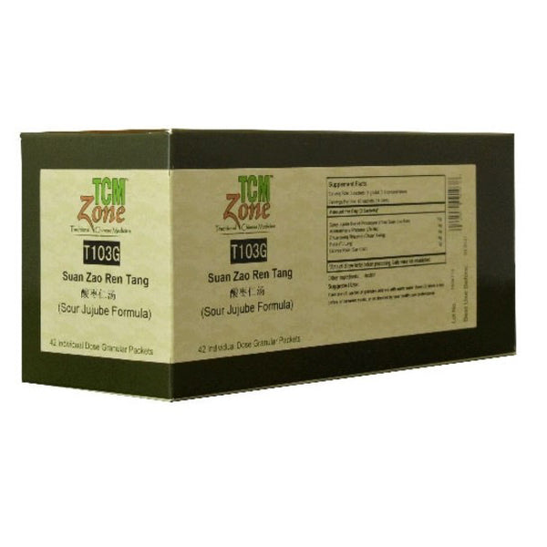 TCM Sour Jujube Formula - T103G Suan Zao Ren Tang 42pkts