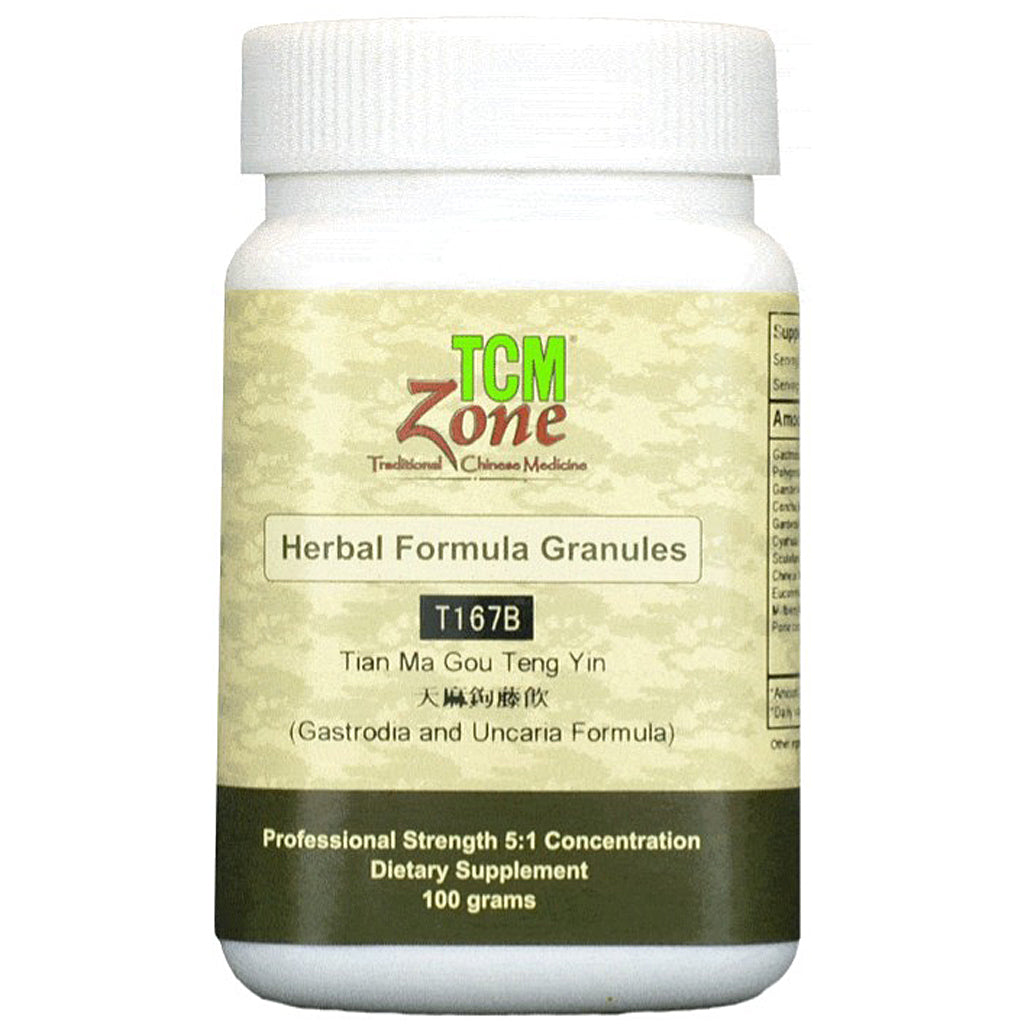 TCM Gastrodia and Uncaria Formula - T167B Tian Ma Gou Teng Yin 100 g