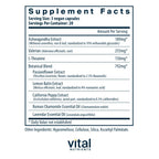 Vital Nutrients Tension Ease 60c