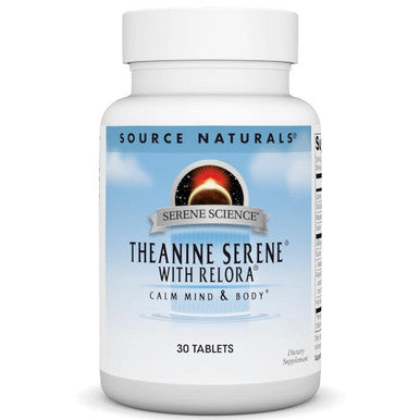 Source Naturals Theanine Serene with Relora 30 Tablets