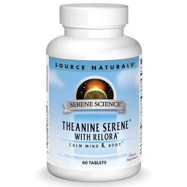 Source Naturals Theanine Serene with Relora 60 Tablets