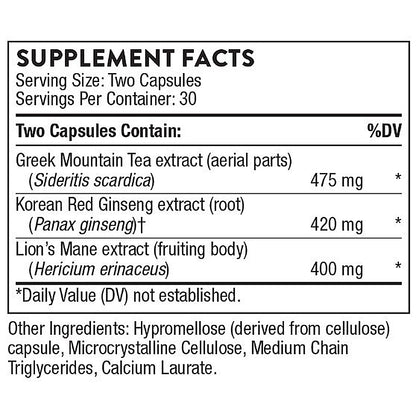 Thorne Ginseng Plus 60 caps