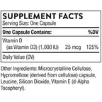 Thorne Vitamin D 1,000 90c