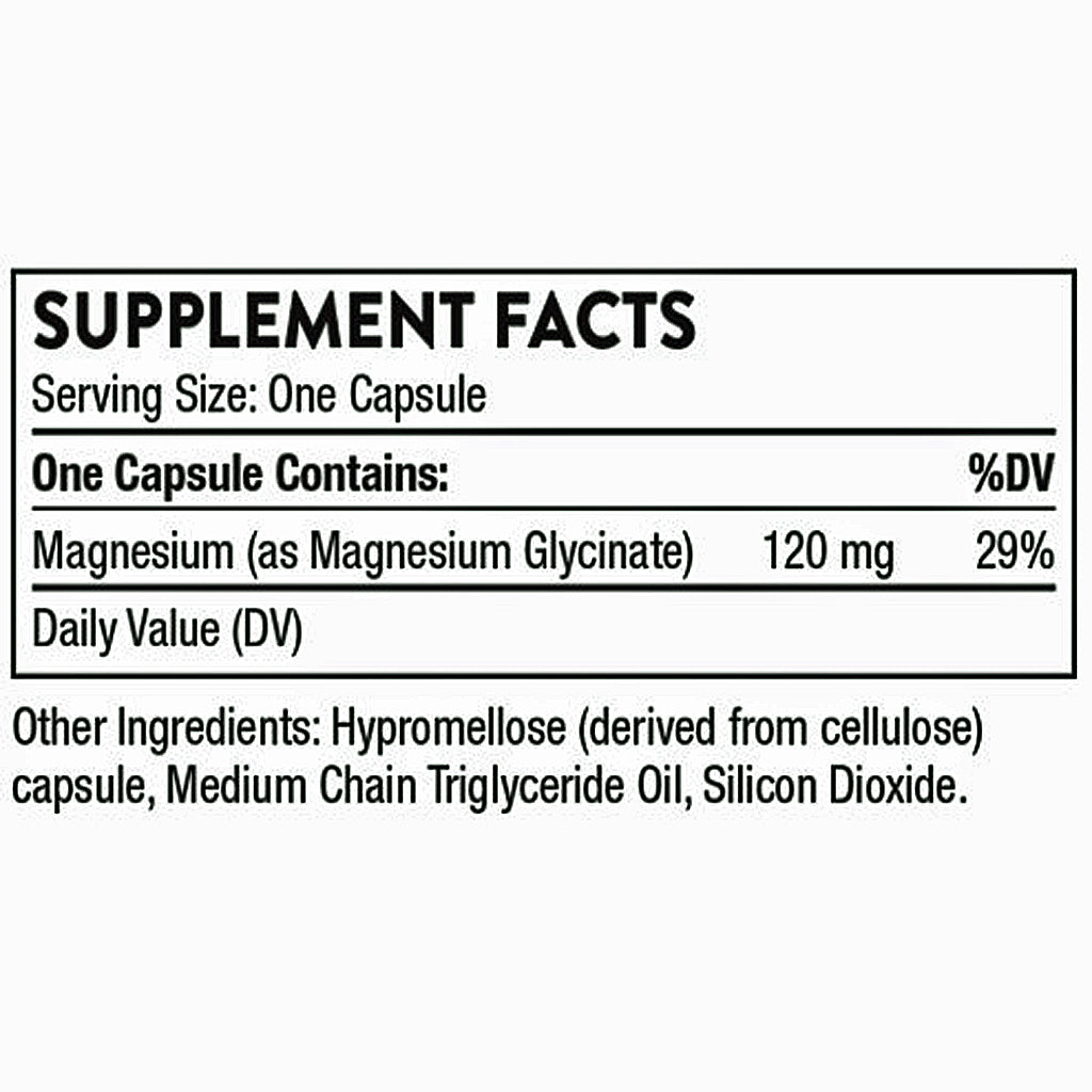 Thorne Magnesium Glycinate 180 caps