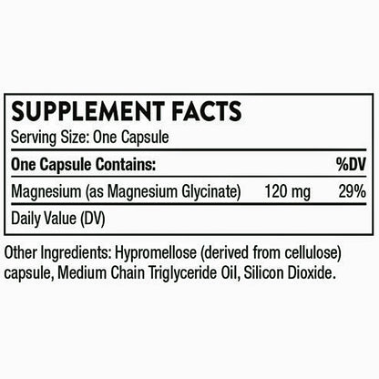 Thorne Magnesium Glycinate 180 caps