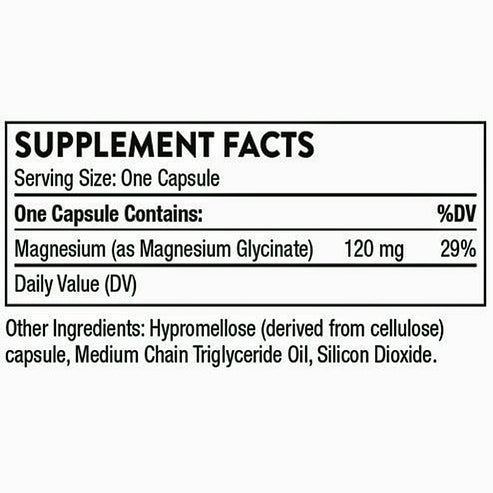 Thorne Magnesium Glycinate 180 caps