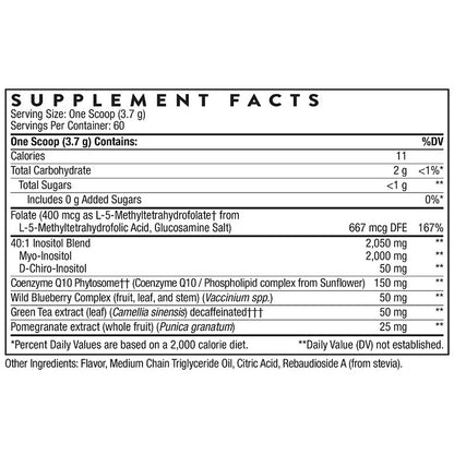 Thorne Ovarian Care 7.83 oz Mixed Berry Flavor