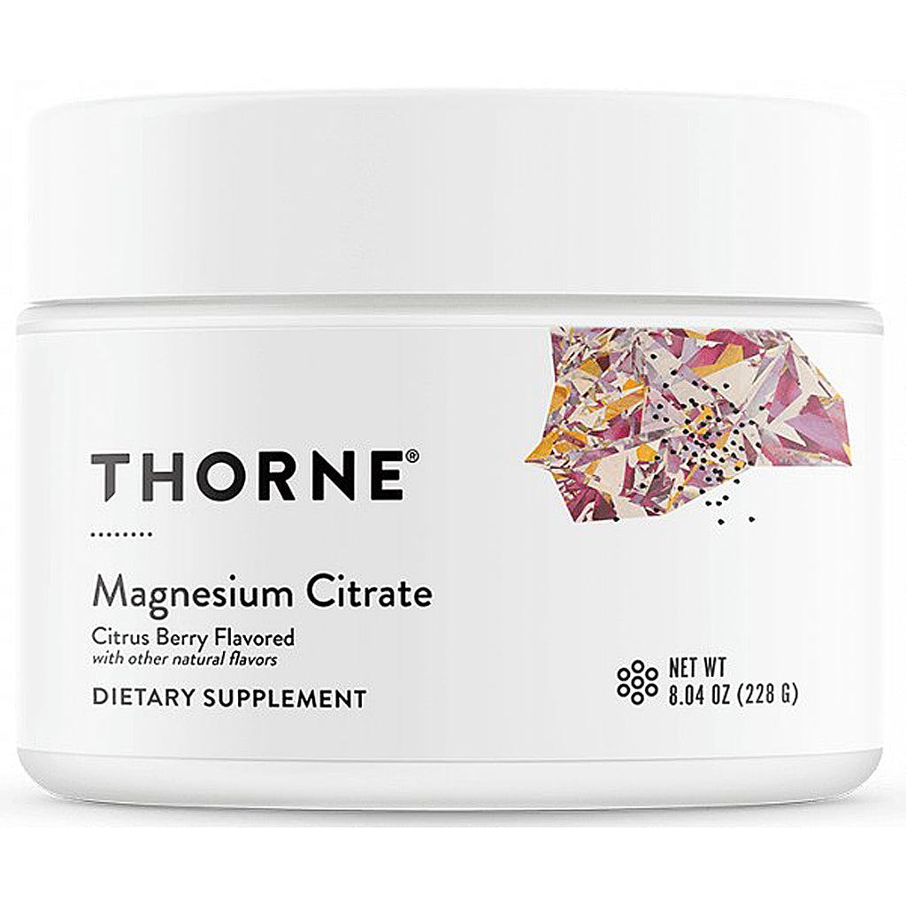 Thorne Magnesium Citrate 8.04oz (228g)