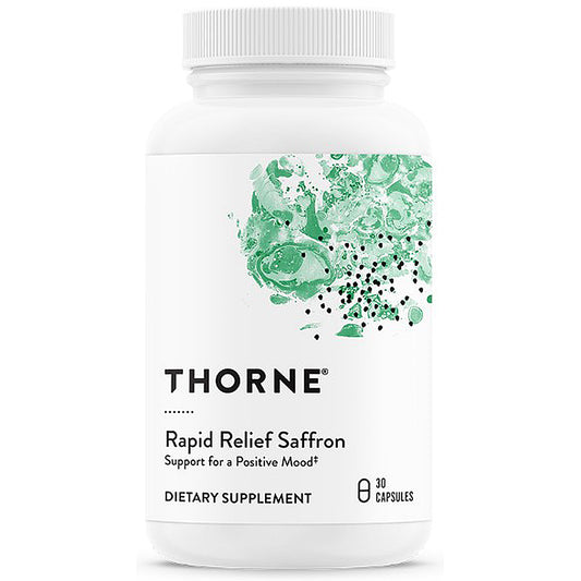 Thorne Rapid Relief Saffron 30 caps
