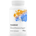 Thorne Advanced Testosterone Support dietary supplement bottle on a white background