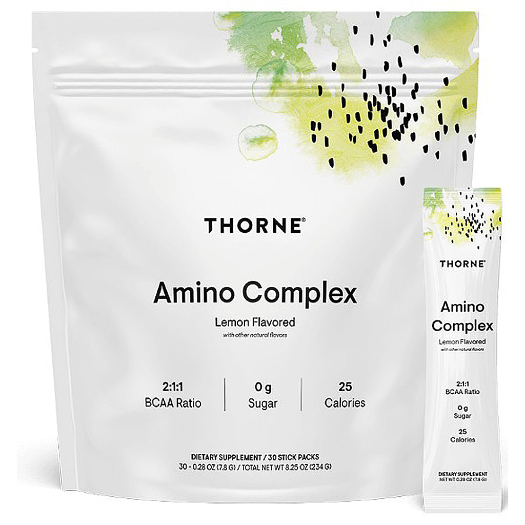 Thorne Amino Complex Lemon 30 Travel Packs