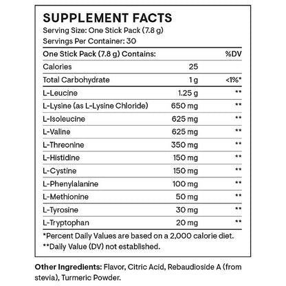Thorne Amino Complex Lemon 30 Travel Packs