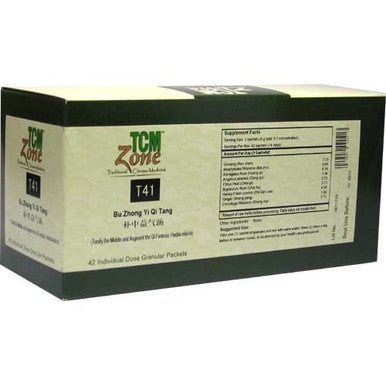 TCM Tonify the Middle and Augment the Qi Formula - T41G Bu Zhong Yi Qi Tang 42pkts