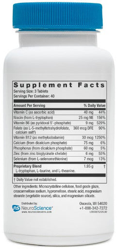 NeuroScience TravaGen 120 Capsules