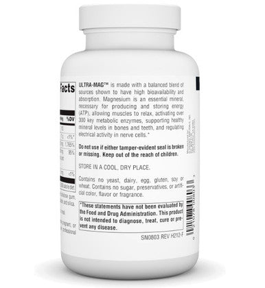 Source Naturals Ultra-Mag 120 tablets