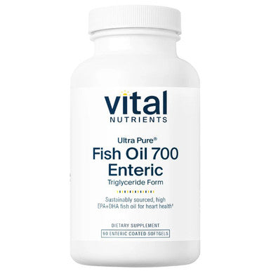 Vital Nutrients Ultra Pure Fish Oil 700 Enteric Coated 90c