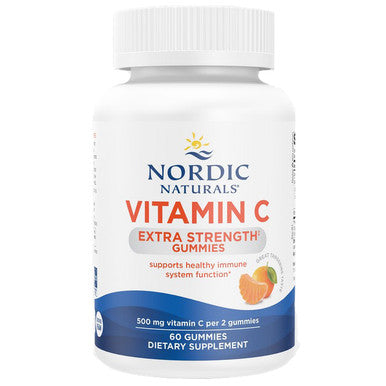 Nordic Naturals Vitamin C Extra Strength Gummies (Tangerine) 60 ct
