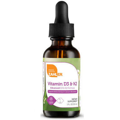 Advanced Nutrition by Zahler Vitamin D3 & K2 1000 IU 1 oz