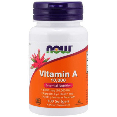 NOW Vitamin A 10,000 100sg