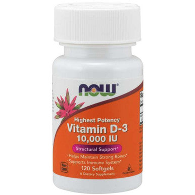 NOW Vitamin D3 10,000 IU 120sg