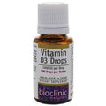 Bioclinic Naturals Vitamin D3 Drops 1000 IU  0.5 oz. (15ml)