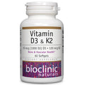 Bioclinic Naturals Vitamin D3 & K2 60sg