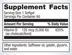 Metagenics Vitamin D3 5000 + K 60sg