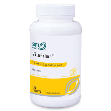 SFI Health Vitaprime 120 Tablets Iron Free