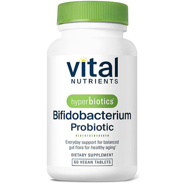 Vital Nutrients Bifidobacterium Probiotic supplement bottle on a white background