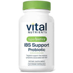 Vital Nutrients IBS Support Probiotic bottle on a white background