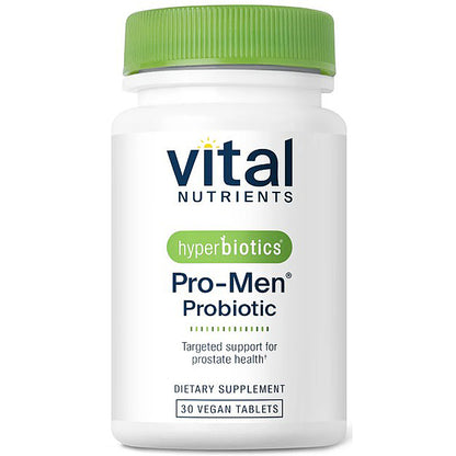 Vital Nutrients hyperbiotics Pro-Men Probiotic 30 vegan tabs