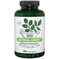 Vitanica Adrenal Assist dietary supplement bottle on a white background