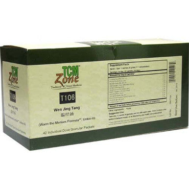 TCM Warm the Menses Formula - T106G Wen Jing Tang 42pkts