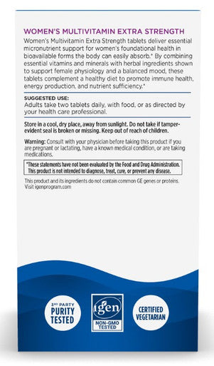 Nordic Naturals Women's Multivitamin Extra Strength 60t