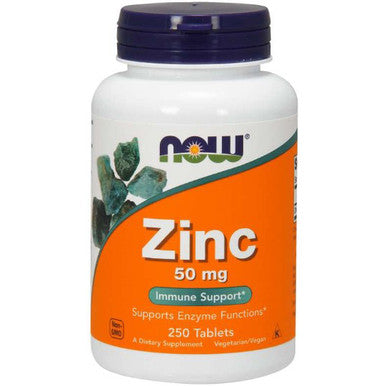 NOW Zinc Gluconate 50mg 250t