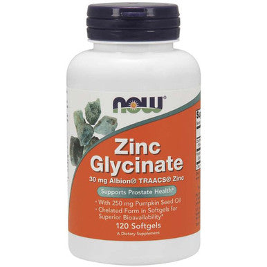 NOW Zinc Glycinate 30mg 120sg