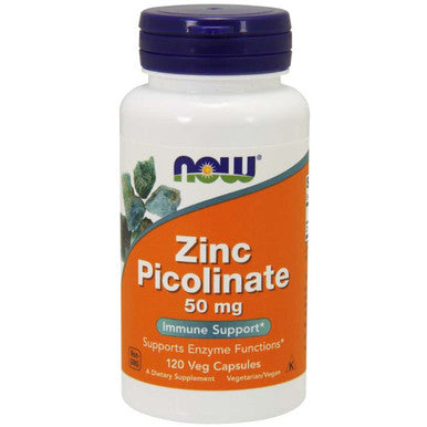 NOW Zinc Picolinate 50mg 120vc